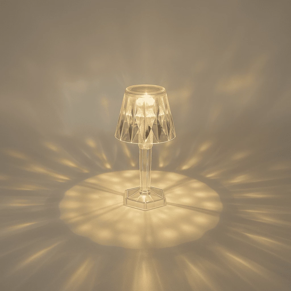 Crystal Mini LED Table Lamp